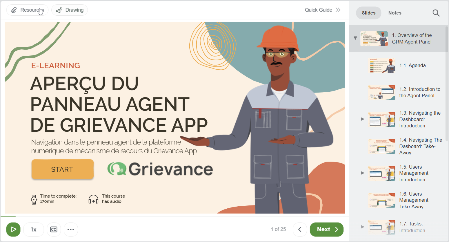 Overview of the Agent Panel